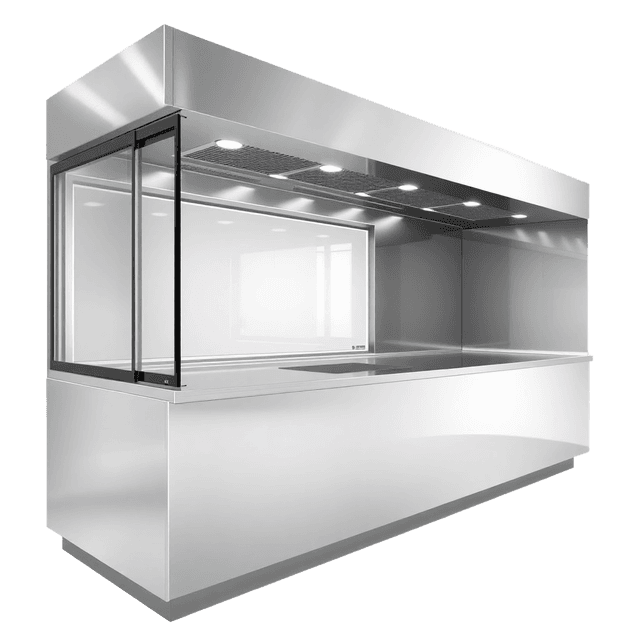 Commercial refrigeration counter unit