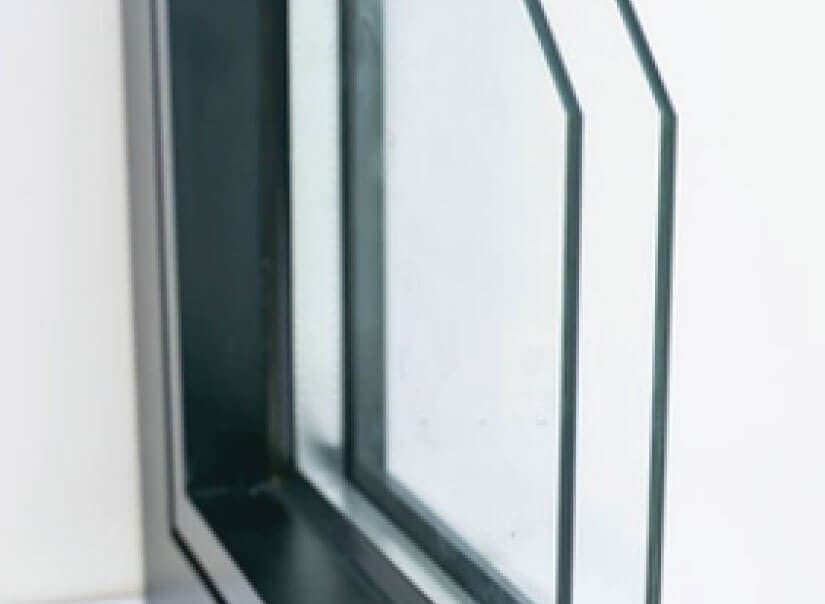 Two pane glass with Argon Gas